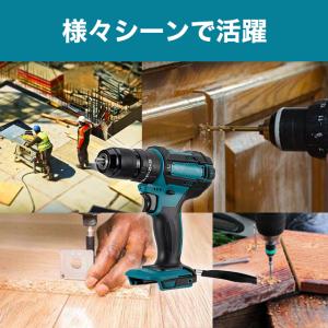 互換品 1台3役 電動ドリル 振動ドリル 電動...の詳細画像1
