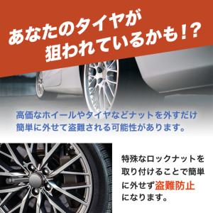 ホイールナット M12 P1.5 ブラック 黒...の詳細画像1