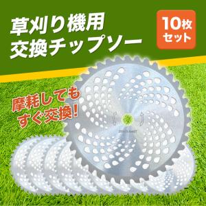 チップソー 草刈機 替刃 替え刃 刈払機 刃 36枚刃 36P 10枚 チップソー 草刈機 替刃 替え刃 刈払機 刃 36枚刃 36P 10枚
