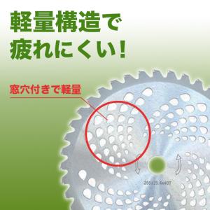 チップソー 草刈り機 替え刃 草刈り機の刃 1...の詳細画像3