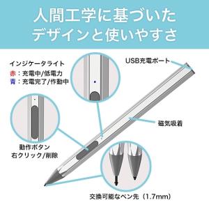 互換品 Surface用タッチペン スタイラス...の詳細画像3