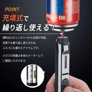 トーチライター ガスバーナー ライター おしゃ...の詳細画像3