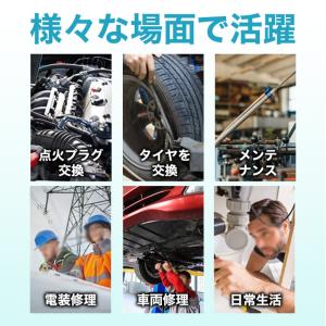 トルクレンチ 自動車 バイク セット タイヤ交...の詳細画像1
