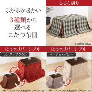 こたつ 長方形 テーブル パワフルヒーター 高...の詳細画像5