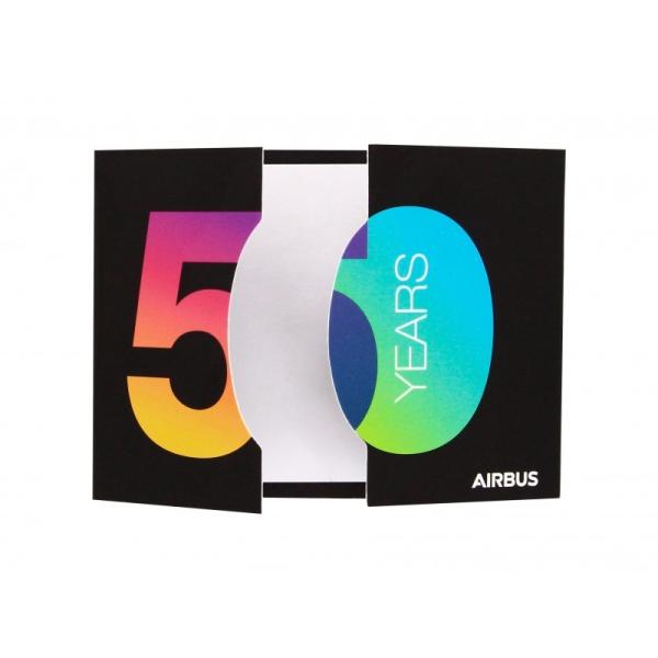 AIRBUS 50th Anniversary Post it エアバス 50周年記念 ポストイット