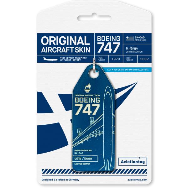 AVIATIONTAG B747 SX-OAD Olympic Airways アビエーションタグ ...