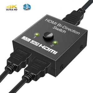 4K安定版 HDMI 切替器 4K 60HZ hdmi Ver2.0 セレクター 1入力2出力/2入力1出力