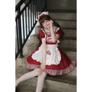 クリスマススイートロリータ 洋装 メイド服 コ...の詳細画像2