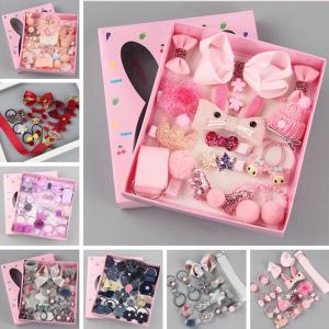 18点セット 子供 アクセサリー 女の子 可愛い 髪飾り姫様