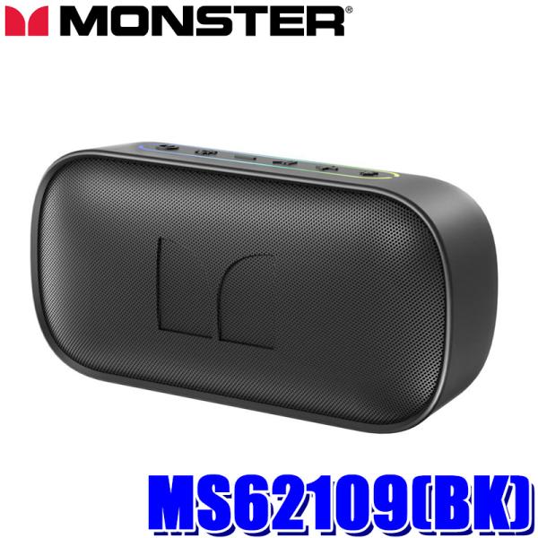 MS62109(BK) MONSTER モンスター ポータブル Bluetooth スピーカー S1...