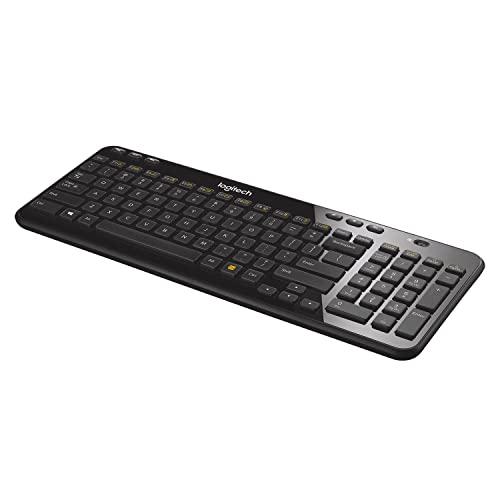 Logitech ワイヤレス キーボード K360 グロッシーブラック US配列 並行輸入