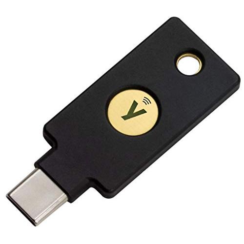 Yubico セキュリティキー YubiKey 5C NFC USB-C/FIDO2/WebAuth...