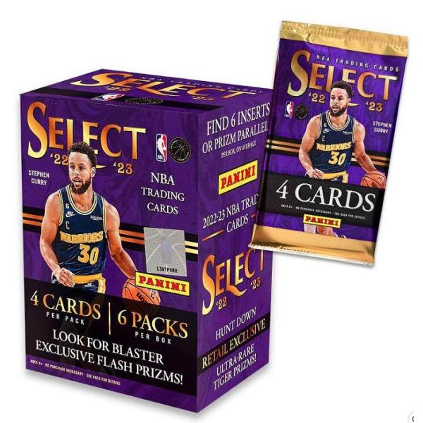 NBA 2022-23 Panini Select Basketball Card Blaster ...