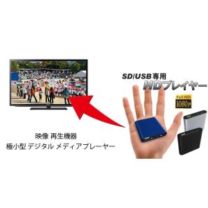 ポータブルメディアプレイヤー  1080P レジューム再生 動画 音楽 写真 PPT対応 SD US...