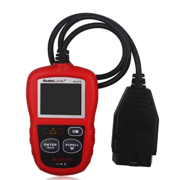 Autel AutoLink OBDII CAN Code Readerカラー液晶搭載 自動車診断コ...