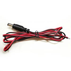 バックカメラや車載モニター用DC電源ケーブル 長さ1M DC Power Plug Pigtail Cable DC12V1M｜skynet