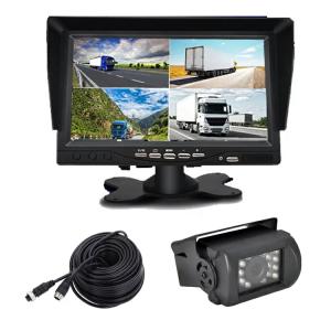 ドライブレコーダー４０個 12/24V トラック対応 ドライブレコーダー 4PINタイプ 7インチ遮光式