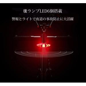 自転車用テールライト 無線リモコン操作 USB...の詳細画像3