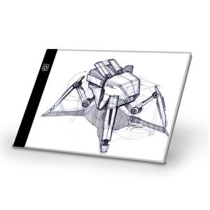 USB給電 LEDトレース台 A5サイズ 3段階光量調整 薄型計量設計