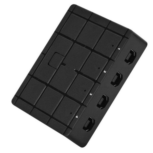 USB2.0切替器 パソコン4台でUSB機器1台を切替共有 USB Bタイプ×4ポート コンパクトサ...