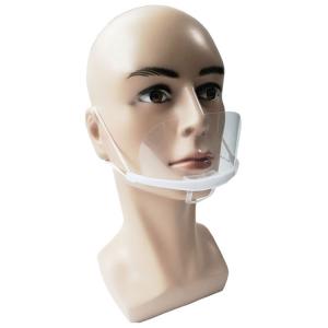 クリアマスク  5枚セット 水洗い可 透明マスク 繰り返し利用 ブレスシールド 鼻と口をガード 軽量 防塵 飛沫対策 簡単装着 プラスチック 厨房 接客 CCMSK8015SET