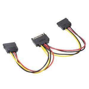 SATA電源分岐ケーブル 2分岐 SATA15...の詳細画像2