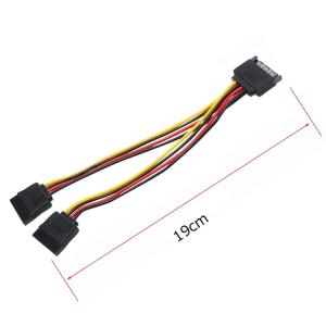 SATA電源分岐ケーブル 2分岐 SATA15...の詳細画像4