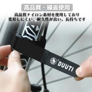 DUUTI 自転車固定用バンド 結束バンド2個...の詳細画像3