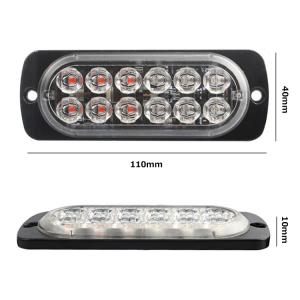 LEDストロボライト4個セット 12連LED ...の詳細画像5