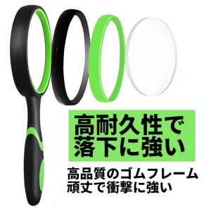 拡大鏡 手持ちルーペ 10倍率 直径約100m...の詳細画像3