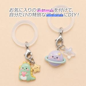 シリコンリング20個 めじるしチャーム カニカ...の詳細画像2