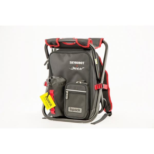 ISPACK　HQ いつでもどこでも座れる便利なリュックサック （イスパックHQ＆SKYROBOT＆...