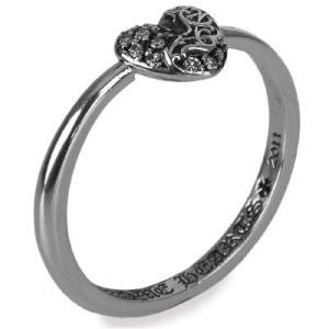 【新品】 CHROME HEARTSクロムハーツ バブルガム ハートリング13号 楽天市場】CHROME HEARTS BUBBLEGUM HEART RING クロムハーツ