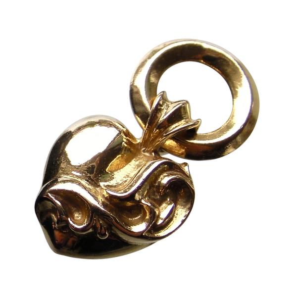 CHROME HEARTS HEART CHARM　22K  クロムハーツ　ハートチャーム　22金　