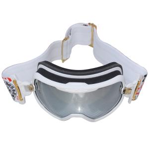 CHROME HEARTS SKI GOGGLES SILVER M0RNING WHITE OUT クロムハーツ　スキーゴーグル　白　人気　再入荷｜skytrek