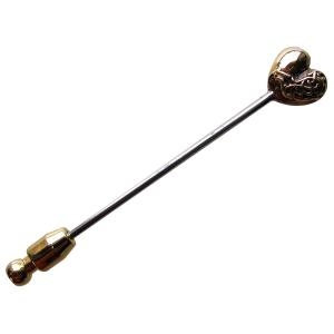 CHROME HEARTS MINI HEART LAPEL PIN  クロムハーツ　ミニハートピン　ゴールド｜skytrek