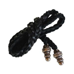 CHROME HEARTS LEATHER BRAID L...
