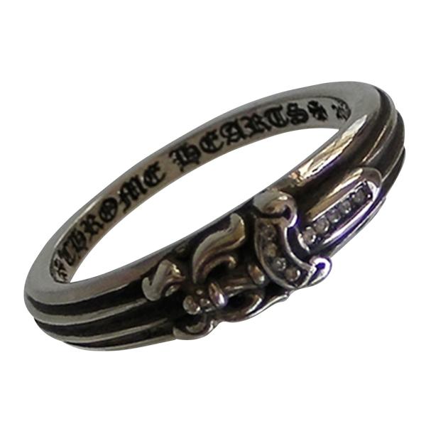 CHROME HEARTS BABY CLASSIC DAGGER RING PAVE DIAMON...
