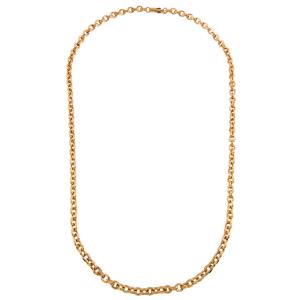 CHROME HEARTS BS FLEUR PAPER CHAIN NECKLACE WITH クロム