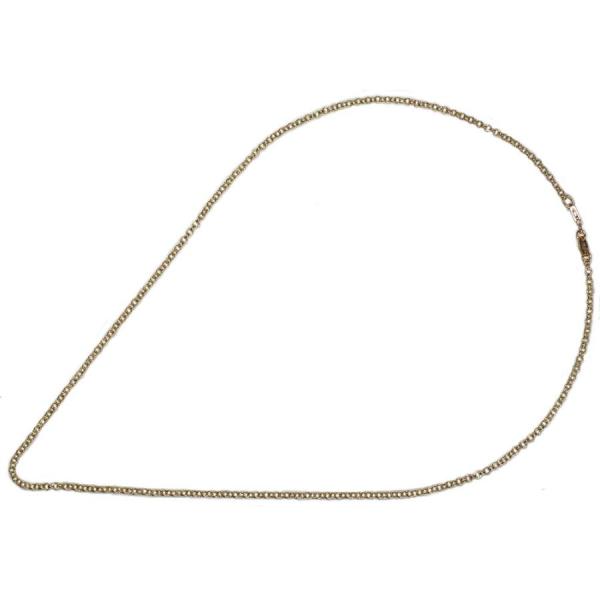 CHROME HEARTS 22K ROLL CHAIN NECKLACE 18 inch クロムハ...