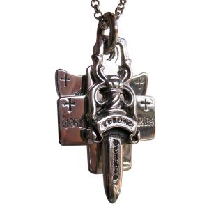 CHROME HEARTS 3 TRINKETS PENDANT  クロムハーツ　スリートリンケッツ...