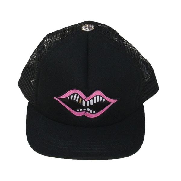 CHROME HEARTS TRUCKER CAP CHOMPER BLACK  クロムハーツ　トラ...