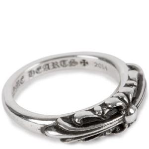 CHROME HEARTS BABY CLASSIC FLORAL CROSS RING  クロムハーツ　BABY　クラシック　フローラル　リング