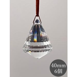 ベルトップ 30mm 透明 10個 サンキャッチャー クリスタルガラス 手芸