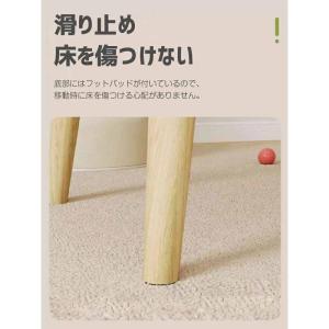 キッズテーブル 子供 テーブル 丸 木柄 子供...の詳細画像4
