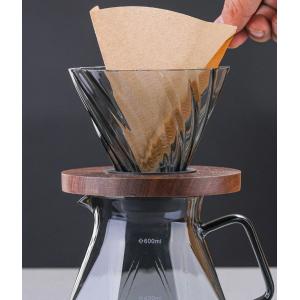 コーヒードリッパー コーヒーサーバーセット 木...の詳細画像4