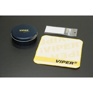 バイパー缶（紺） リレーアタック対策用 防犯ステッカー VIPERミニタオル