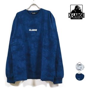 XLARGE エクストララージ TIEDYE STANDARD LOGO 長袖 Tシャツ メンズ