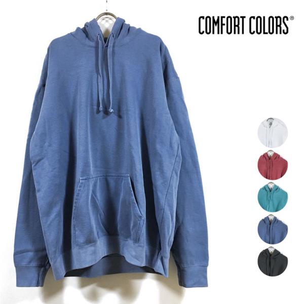 COMFORT COLORS コンフォートカラーズ Garment Dyed 9.5oz Hoode...