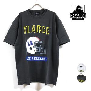 XLARGE エクストララージ PIGMENT RUGBY Tシャツ 半袖 メンズ 送料無料｜slabystudio-g